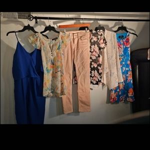 Lot of 6 small BNWOT FC jeans and tops